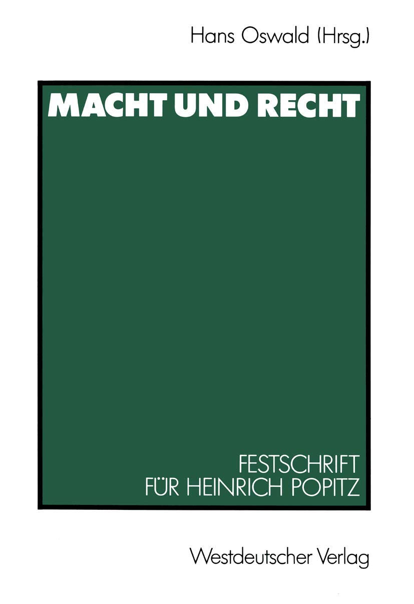 Product Image: Macht und Recht