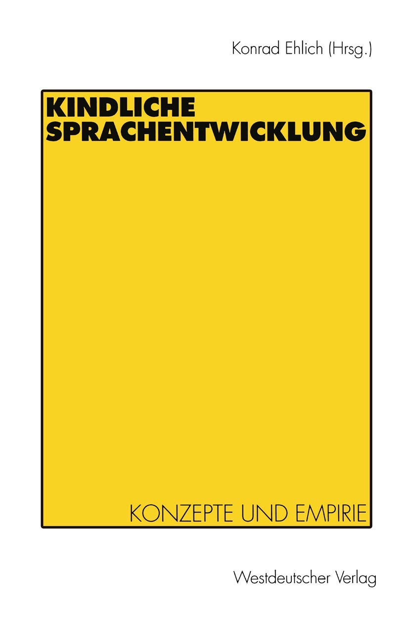 Product Image: Kindliche Sprachentwicklung