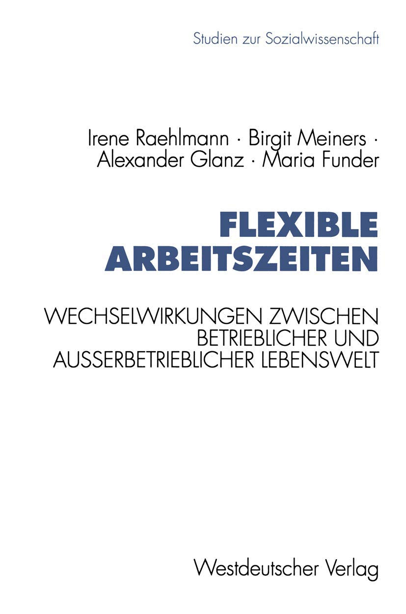 Flexible Arbeitszeiten Law Books
