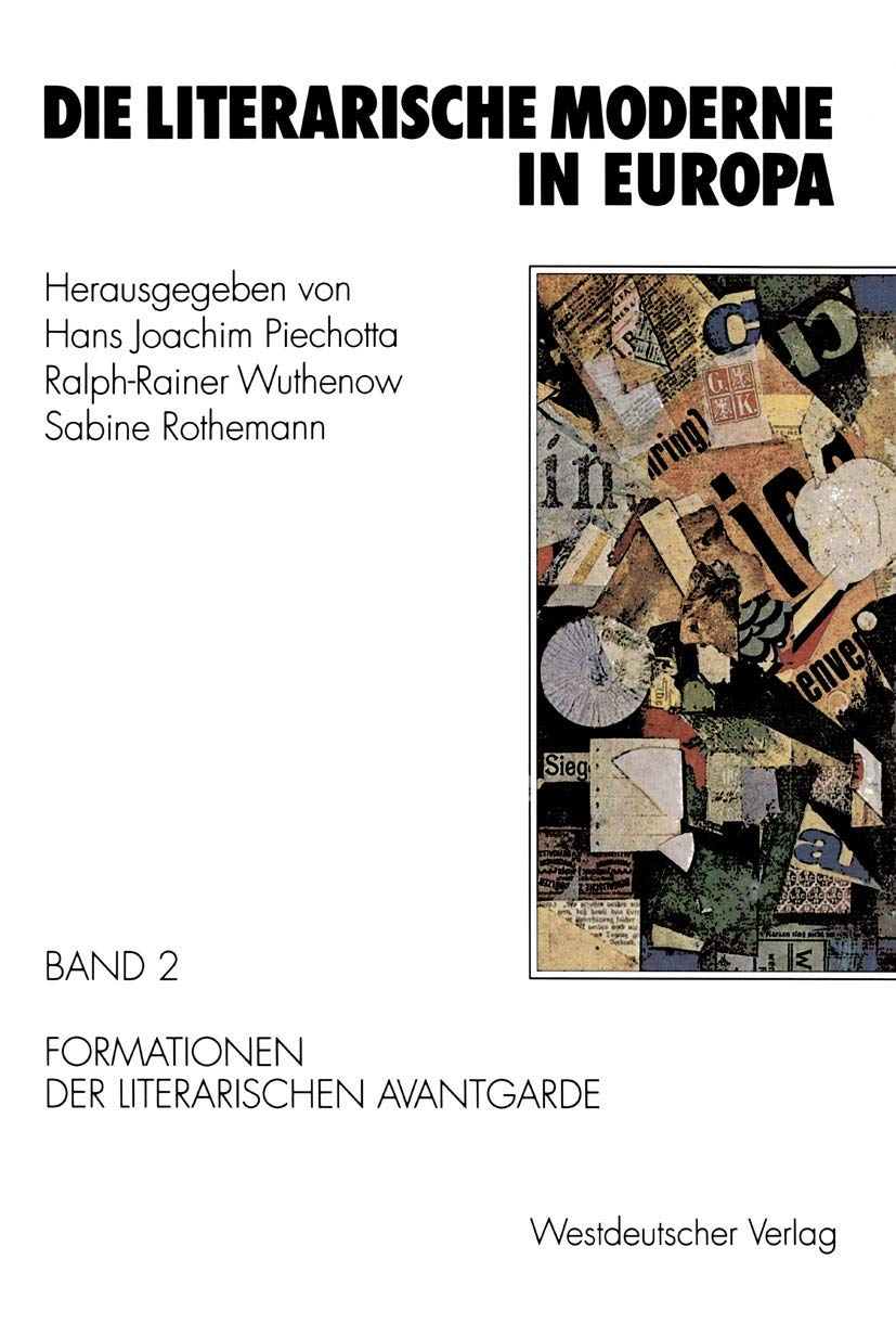 Die literarische Moderne in Europa Law