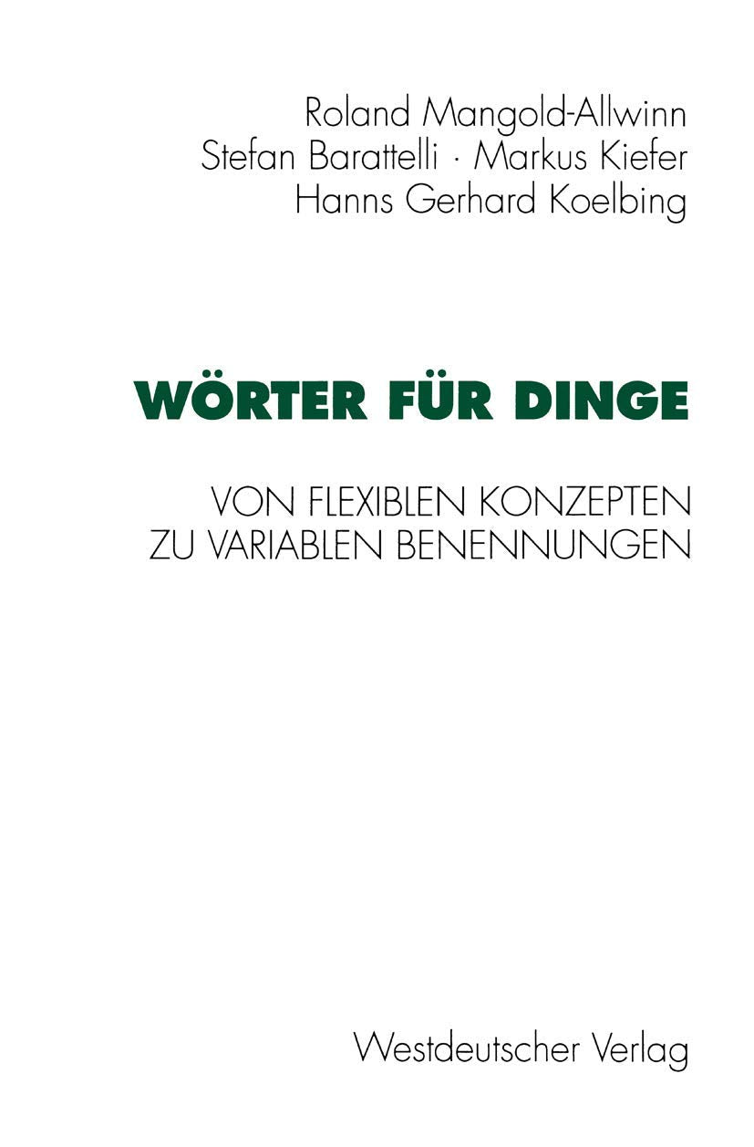Wörter für Dinge Law