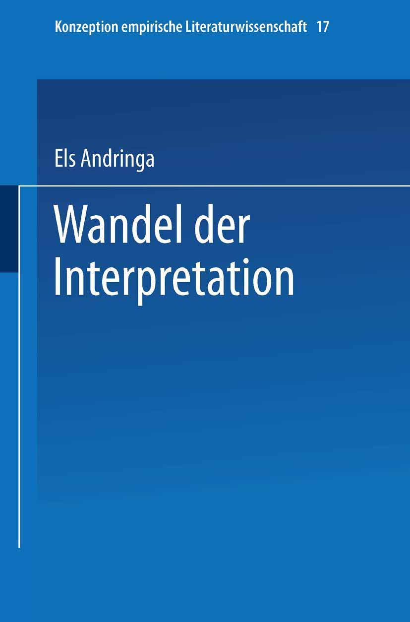 Wandel der Interpretation: Kafkas, Vor dem Gesetz‘ im Spiegel der Literaturwissenschaft book