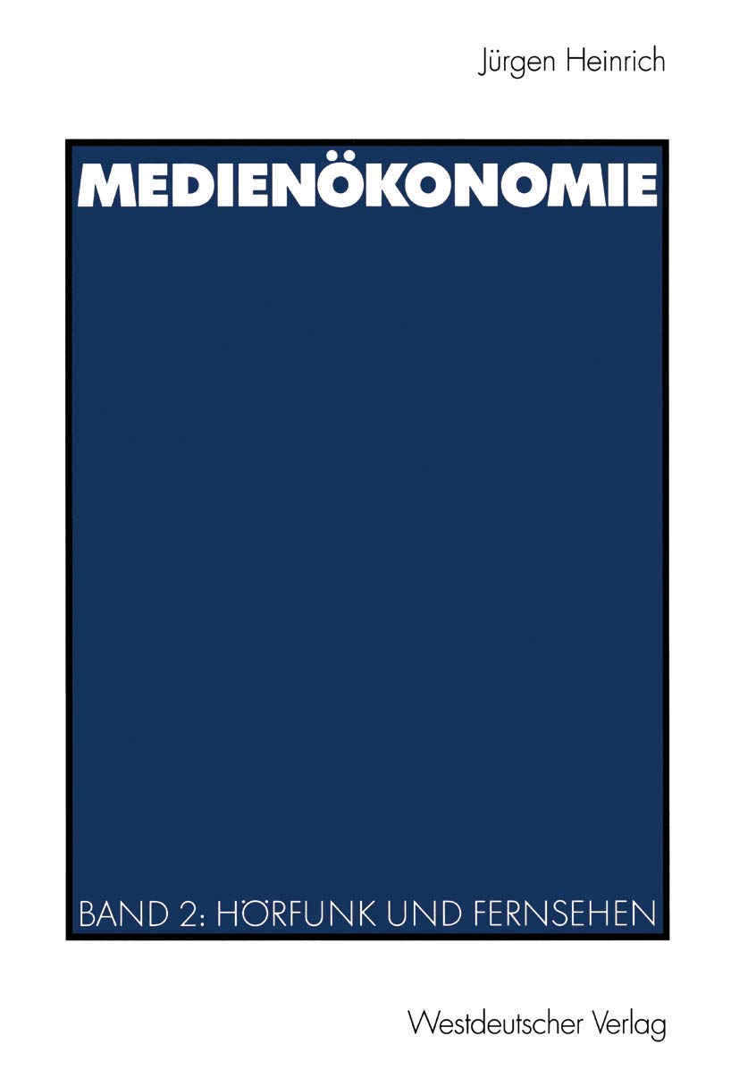 Medienökonomie 2. book