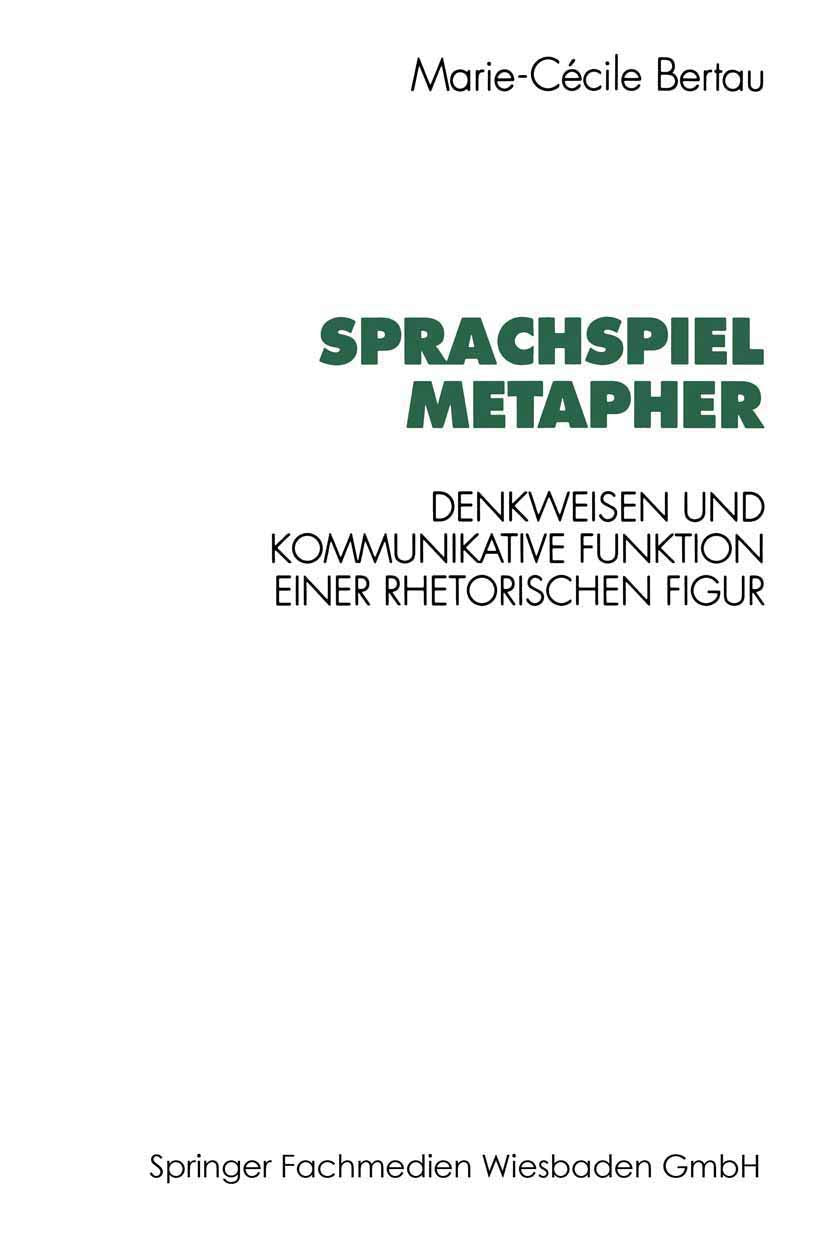 Product Image: Sprachspiel Metapher