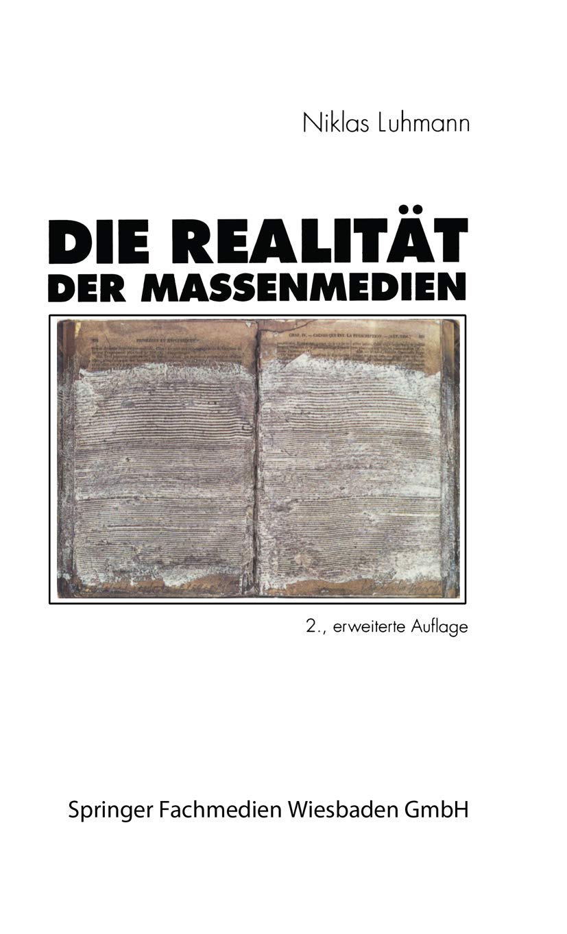 Die Realität der Massenmedien Media & Communication