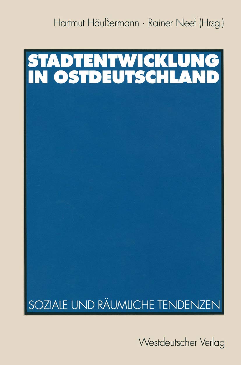 Stadtentwicklung in Ostdeutschland Law