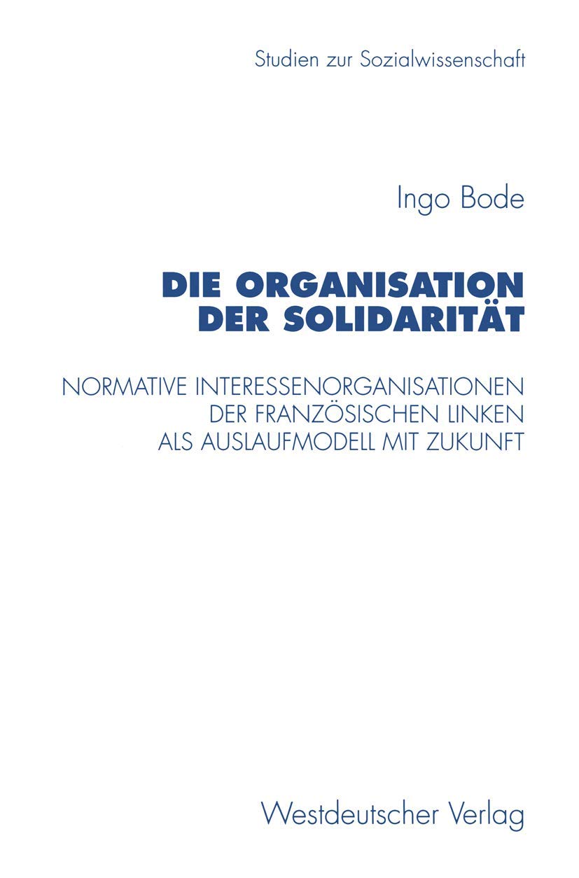 Die Organisation der Solidarität Law Books