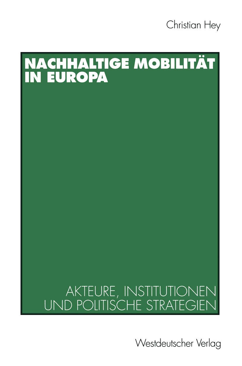 Nachhaltige Mobilität in Europa Law