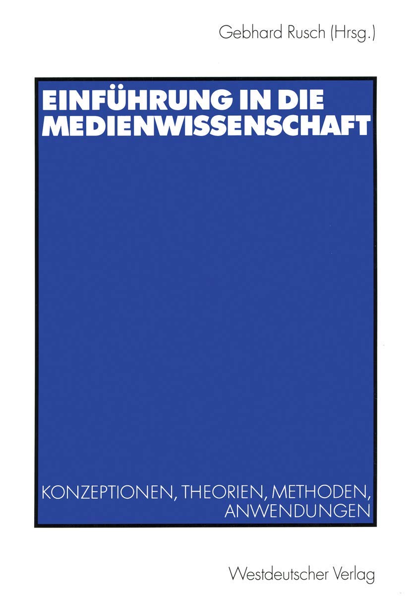 Einführung in die Medienwissenschaft Law