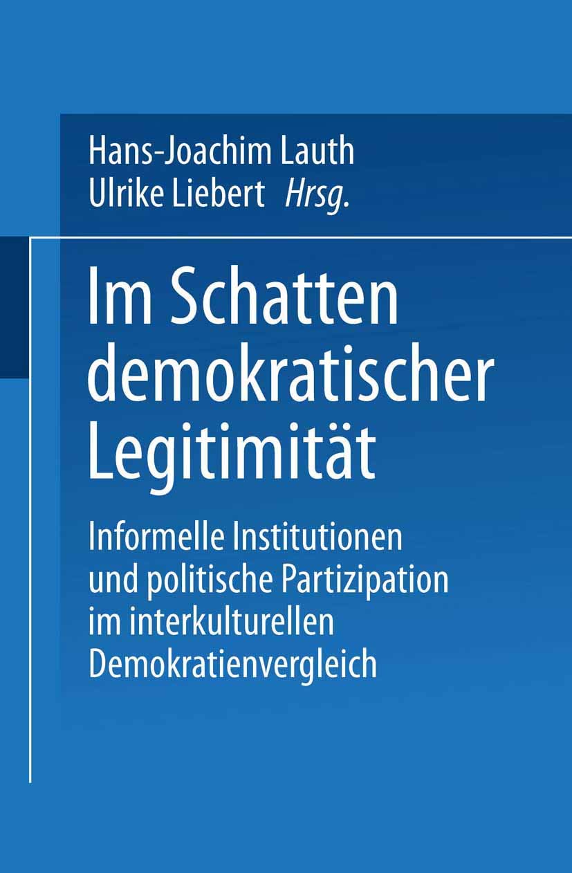 Im Schatten demokratischer Legitimität book