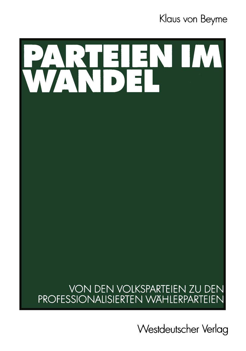 Parteien im Wandel Law