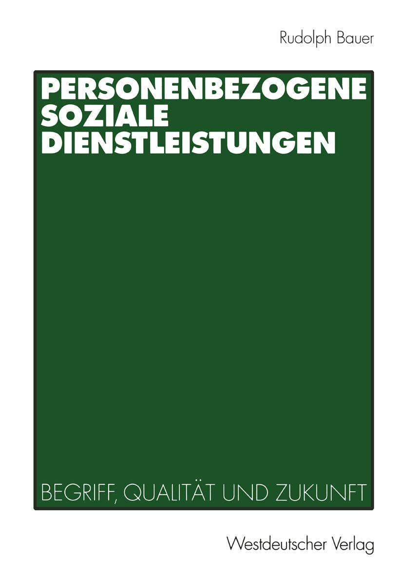 Personenbezogene Soziale Dienstleistungen Law