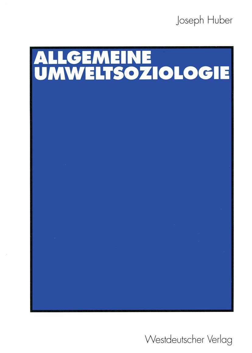 Allgemeine UmweltSoziologie (Arbeitstitel) Law