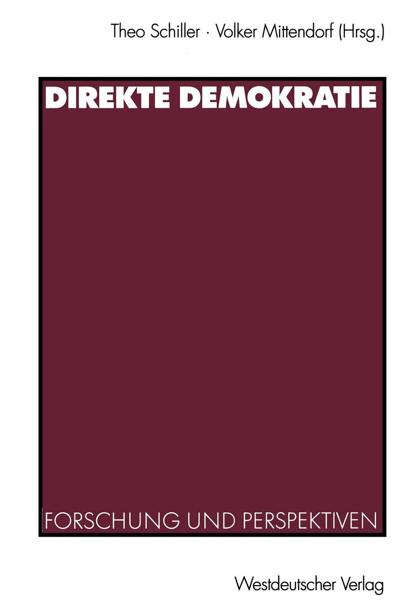 Direkte Demokratie Law