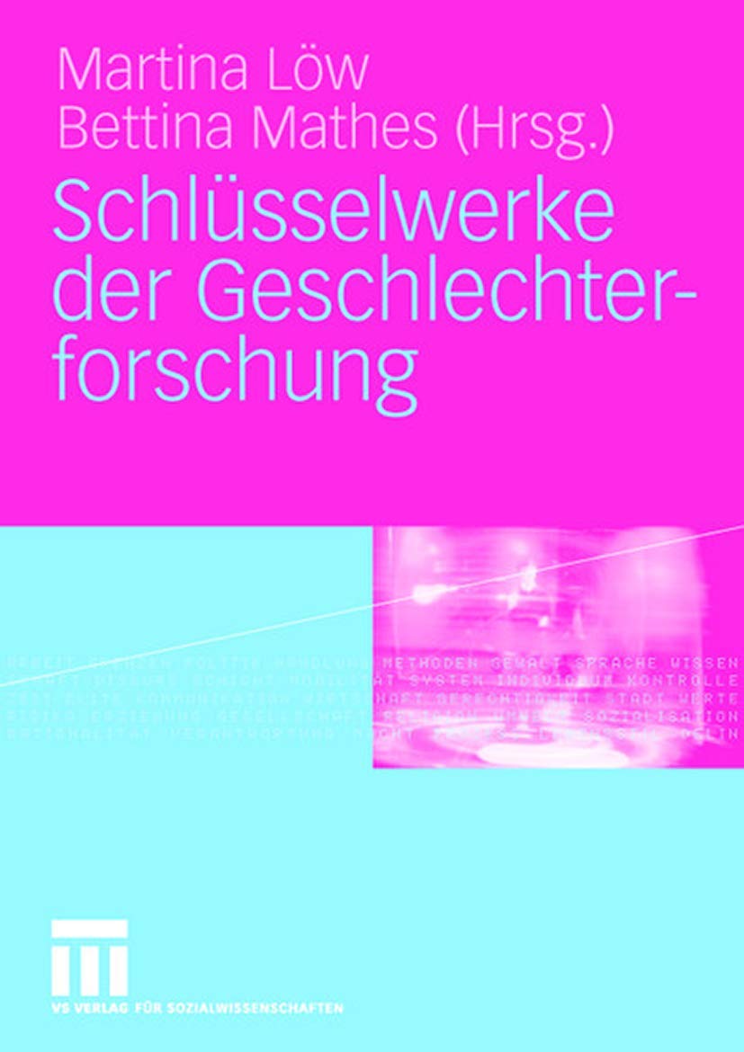 Schlüsselwerke Der Geschlechterforschung book