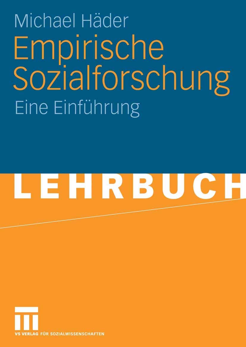 Empirische Sozialforschung: Eine Einführung Law