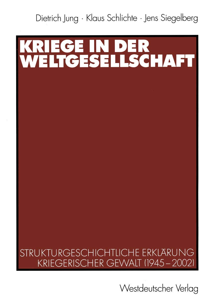 Kriege in der Weltgesellschaft book