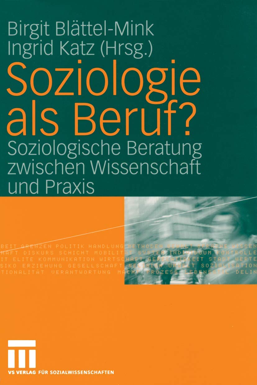 Soziologie als Beruf? Law Books