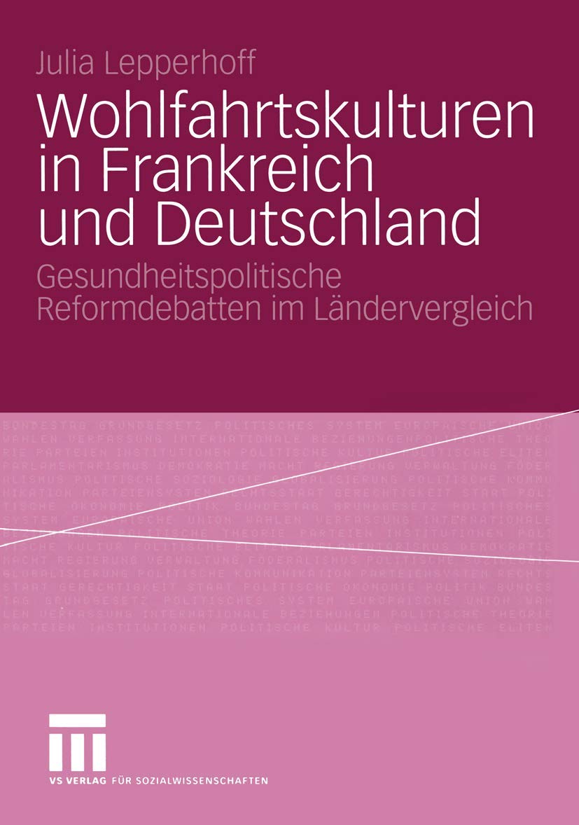 Wohlfahrtskulturen in Frankreich und Deutschland Law