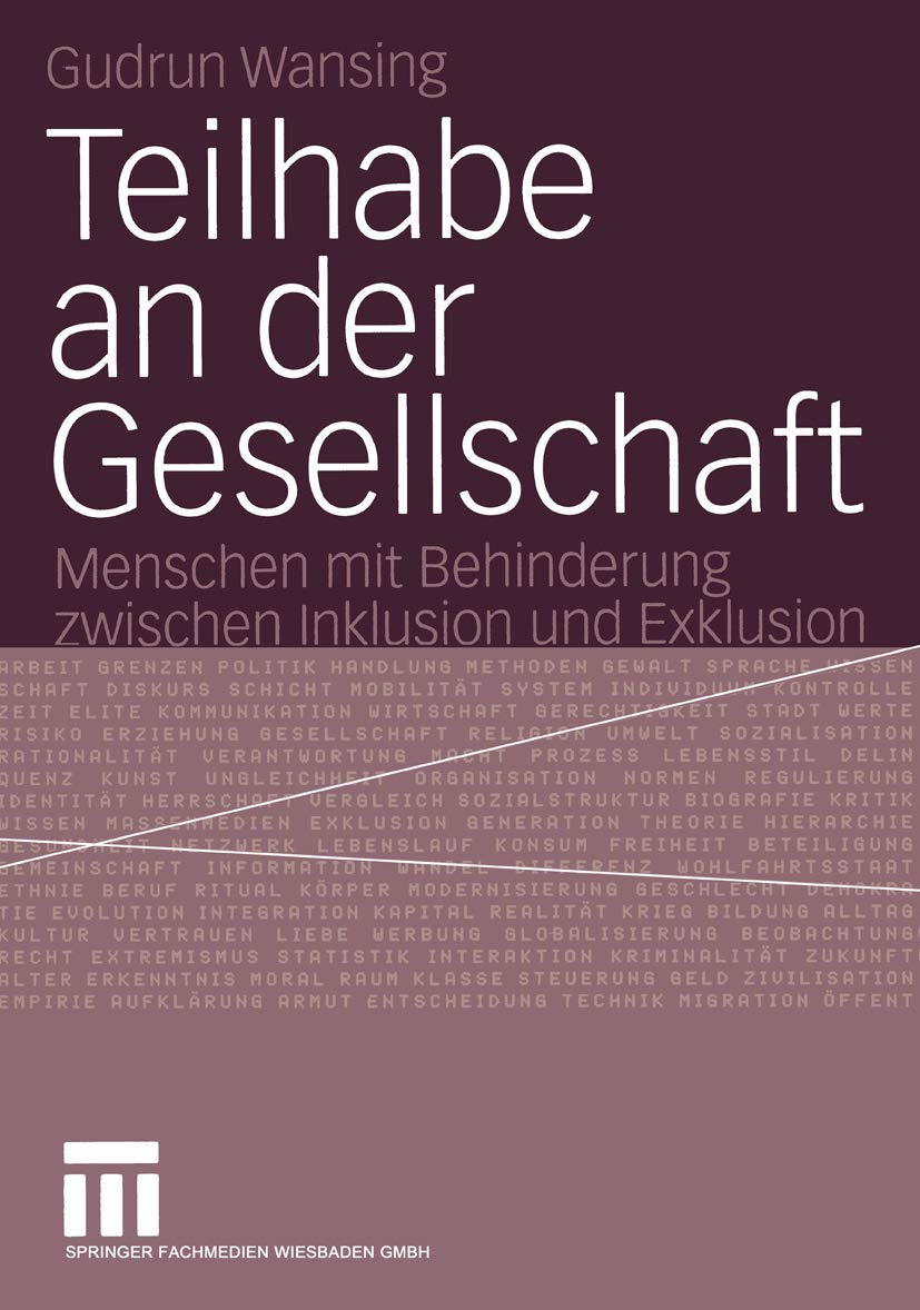 Product Image: Teilhabe an der Gesellschaft