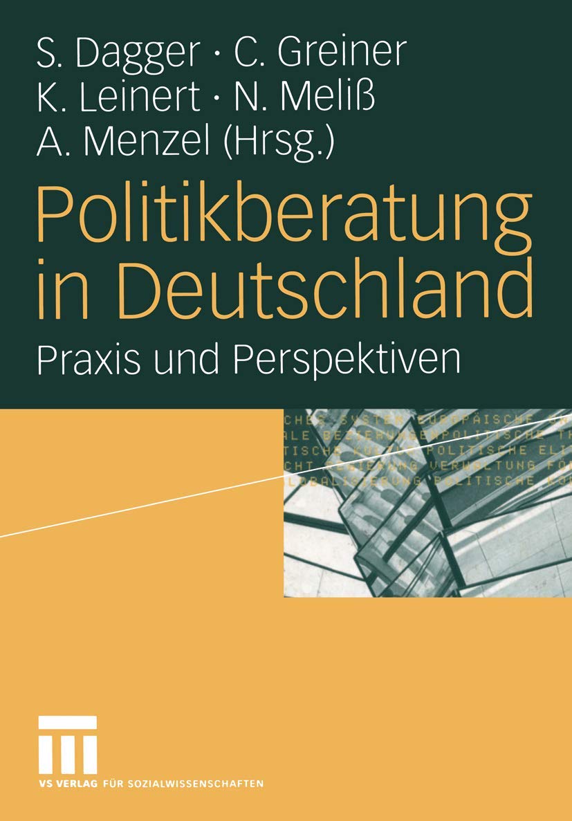 Politikberatung in Deutschland Law