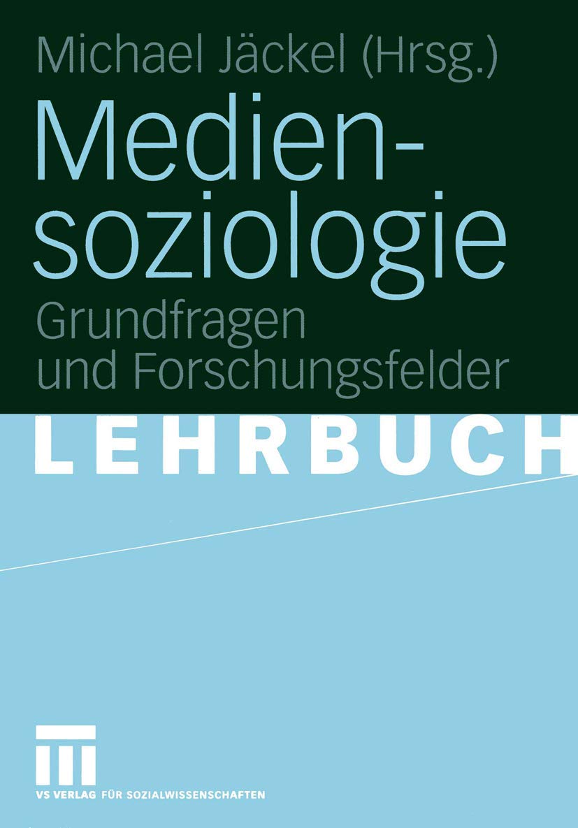 Mediensoziologie Law Books