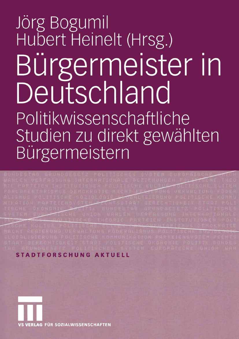 Bürgermeister in Deutschland book
