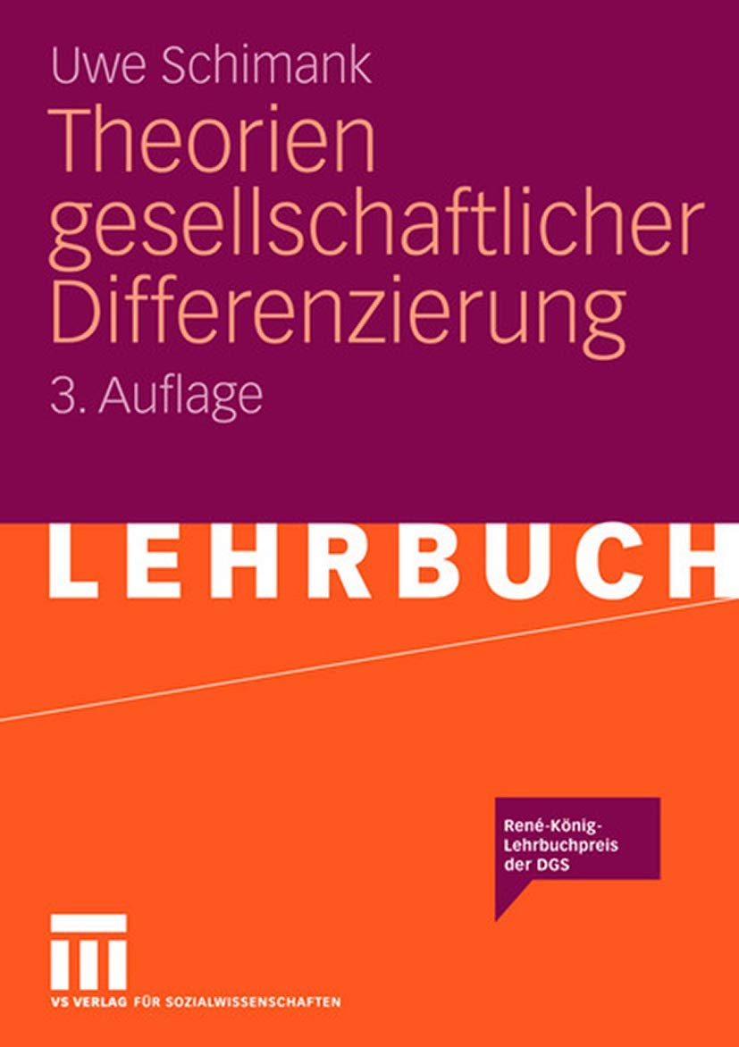 Theorien gesellschaftlicher Differenzierung Law