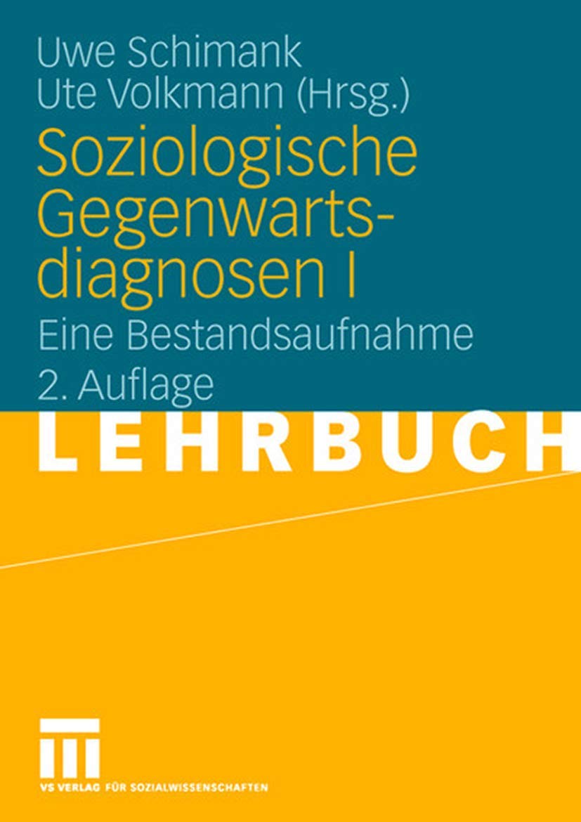 Soziologische Gegenwartsdiagnosen I book