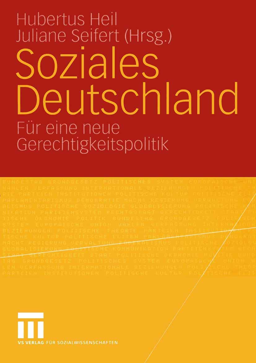 Soziales Deutschland: Für eine neue Gerechtigkeitspolitik Law