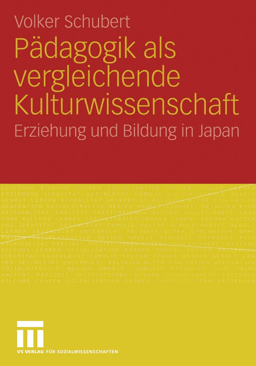 Pädagogik als vergleichende Kulturwissenschaft book