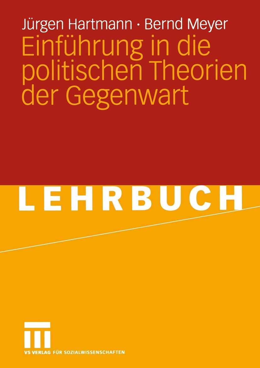 Einführung in die politischen Theorien der Gegenwart Law