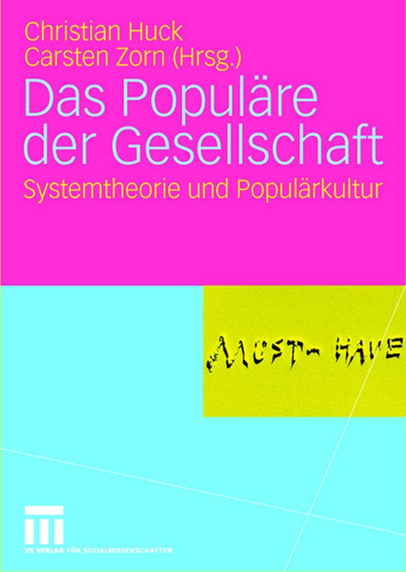 Das Populäre der Gesellschaft: Systemtheorie und Populärkultur (German Edition) Law
