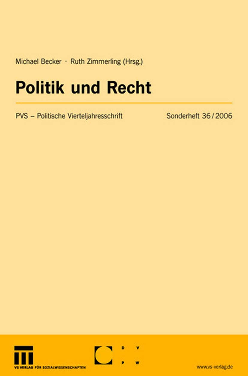 Politik und Recht Law Books
