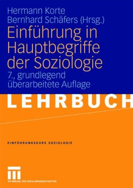 Einführung in Hauptbegriffe der Soziologie (Universitätstaschenbücher) Law