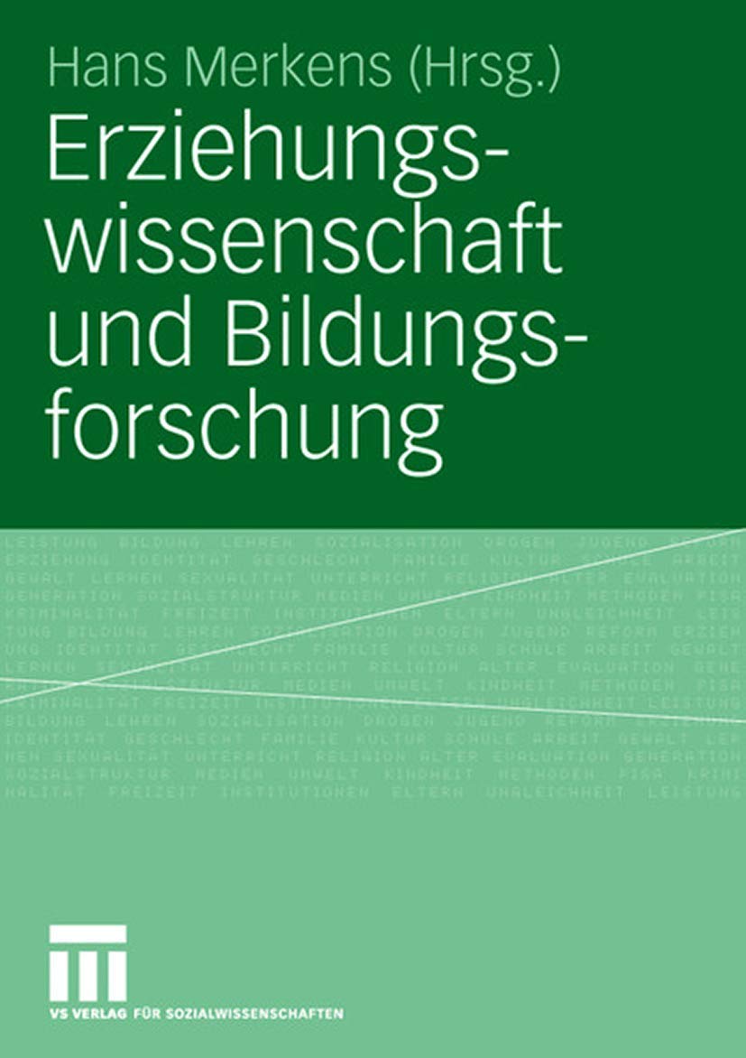 Erziehungswissenschaft und Bildungsforschung Learning & Reference