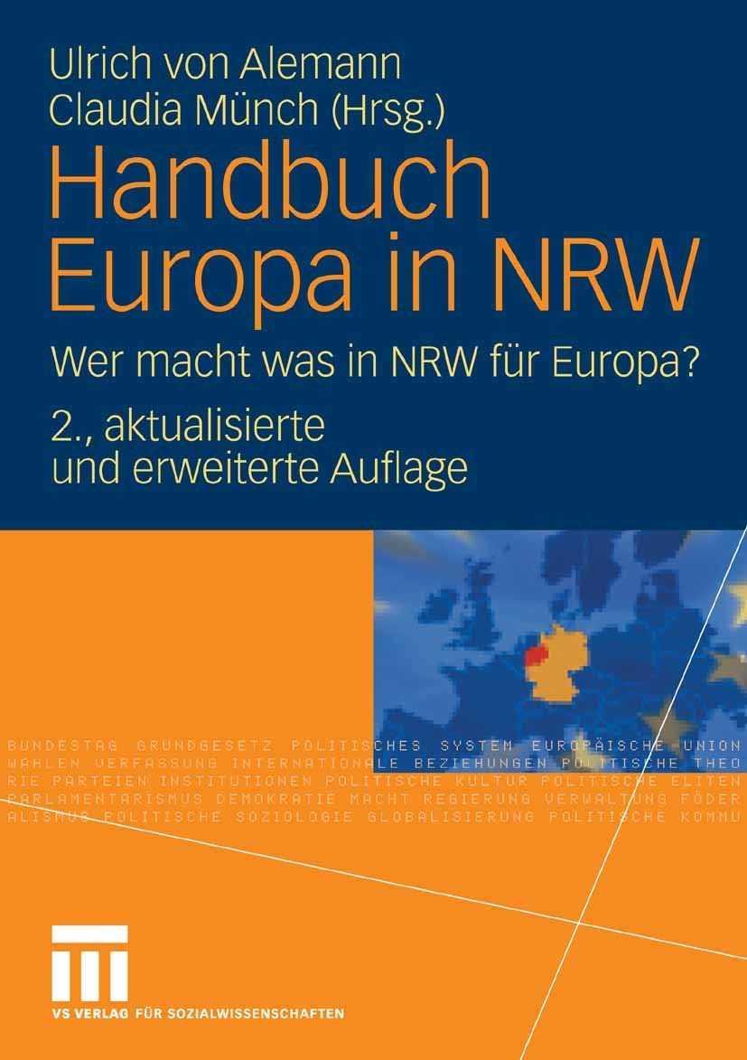 Handbuch Europa in NRW: Wer macht was in NRW für Europa? Law