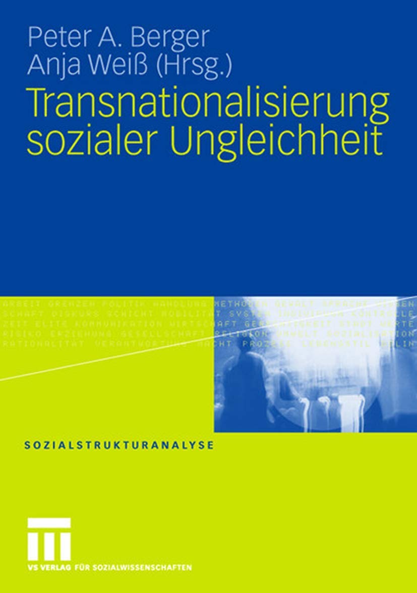 Transnationalisierung sozialer Ungleichheit Law