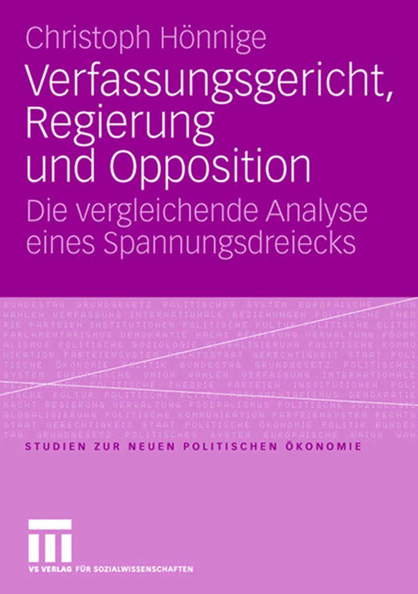 Verfassungsgericht, Regierung und Opposition Law