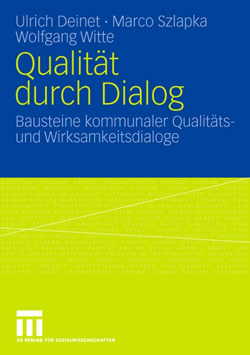Qualität durch Dialog Social Sciences Books