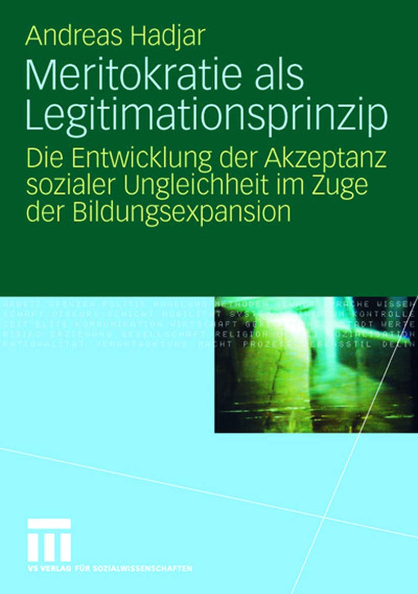 Meritokratie als Legitimationsprinzip book