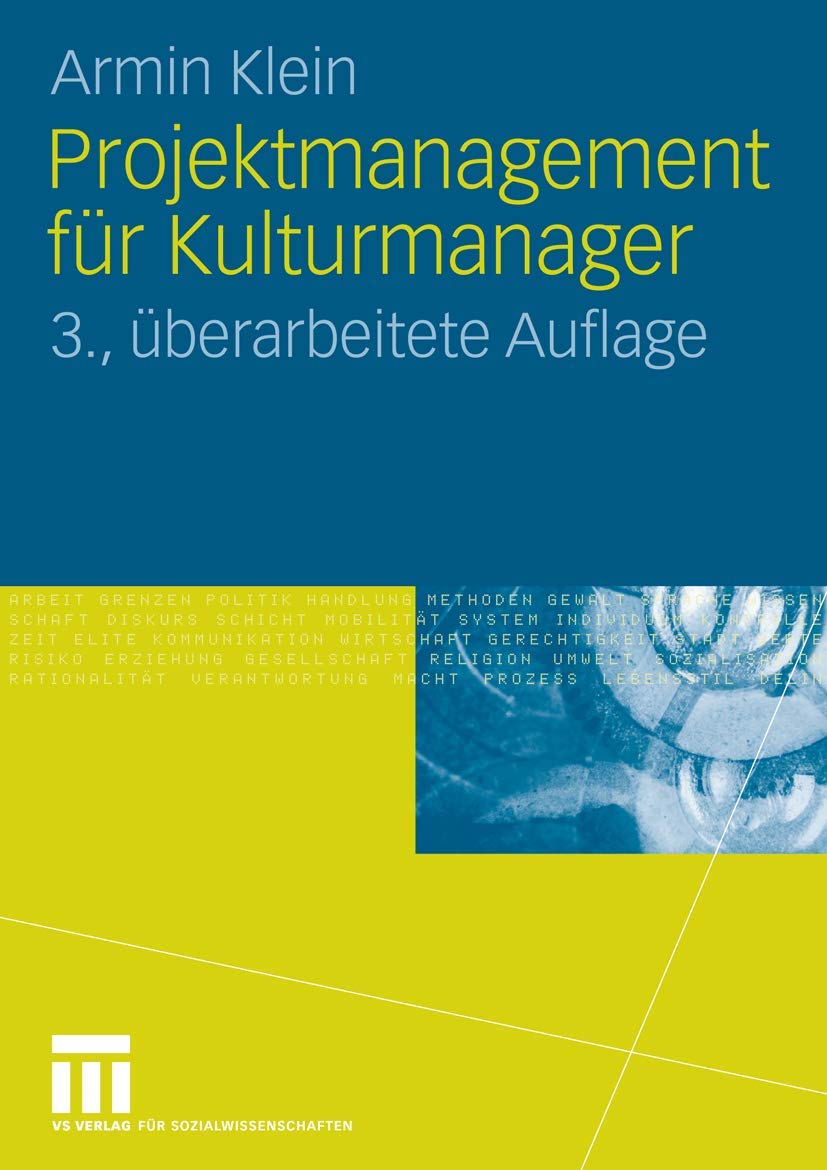 Projektmanagement für Kulturmanager Law