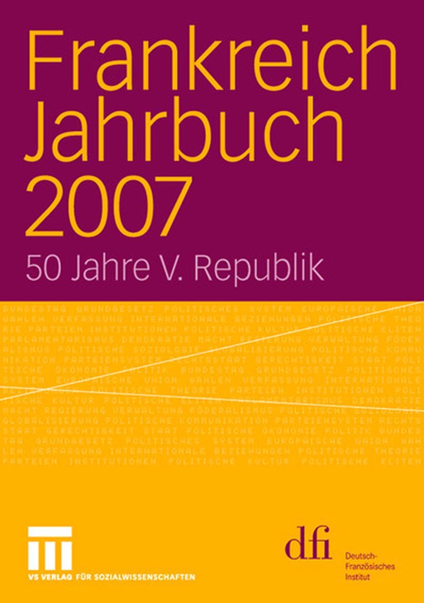 Frankreich Jahrbuch 2007 Law