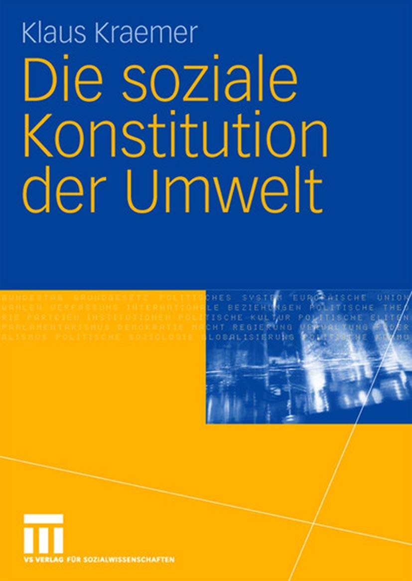 Die Soziale Konstitution der Umwelt (German Edition) Law