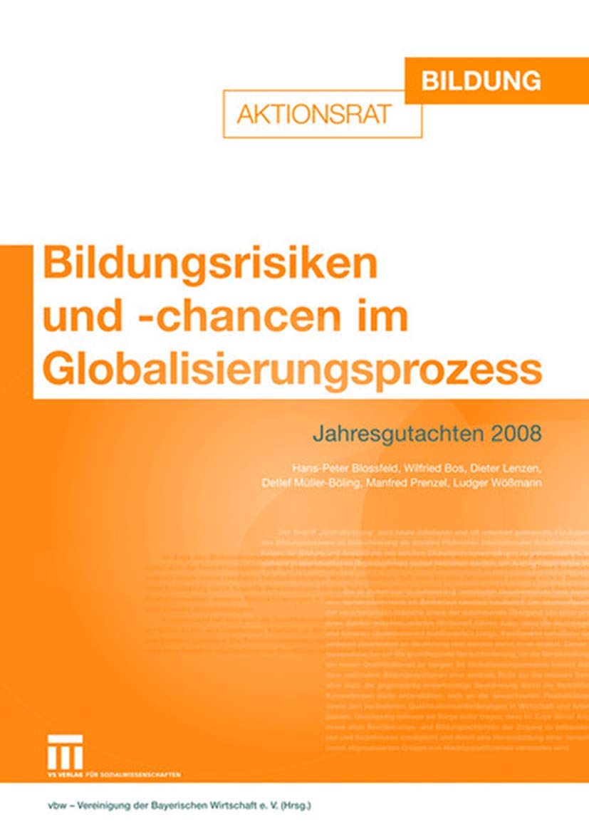 Bildungsrisiken und -chancen im Globalisierungsprozess Learning & Reference