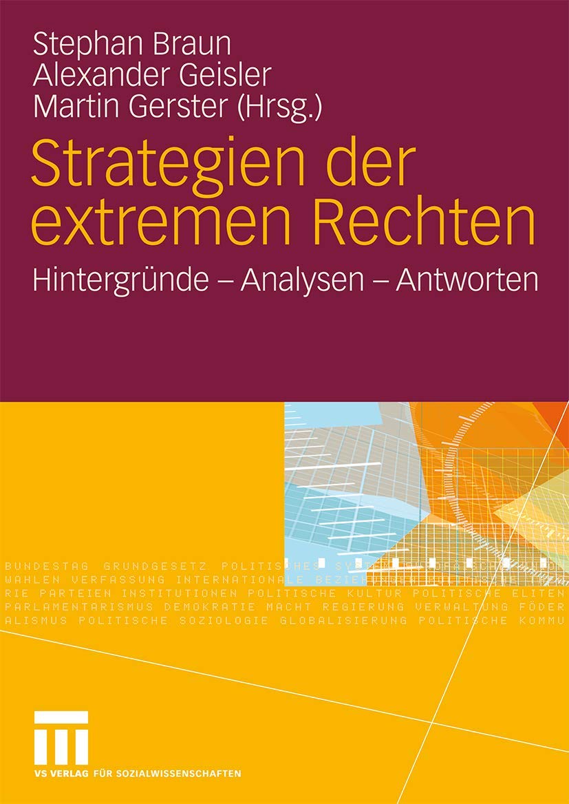 Strategien Der Extremen Rechten: Hintergründe - Analysen - Antworten (German Edition) Law