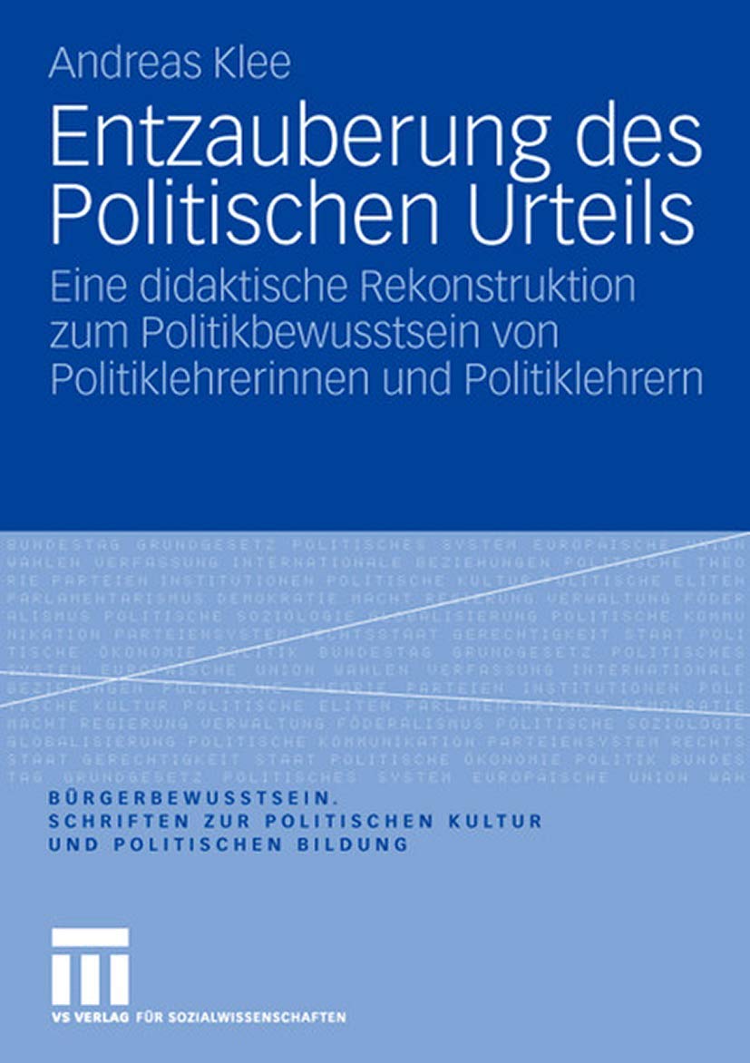 Entzauberung des Politischen Urteils Law