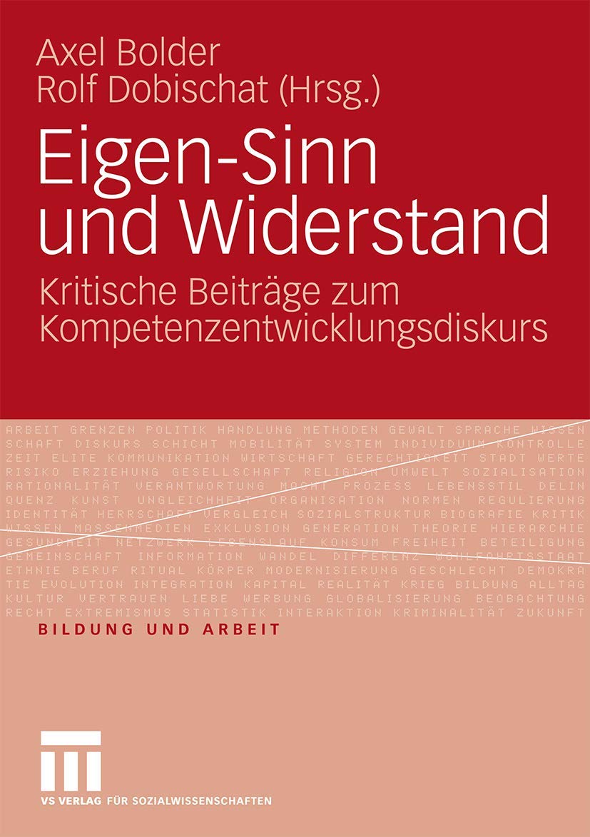 Eigen-Sinn und Widerstand Law Books