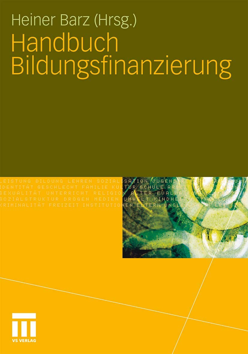 Product Image: Handbuch Bildungsfinanzierung