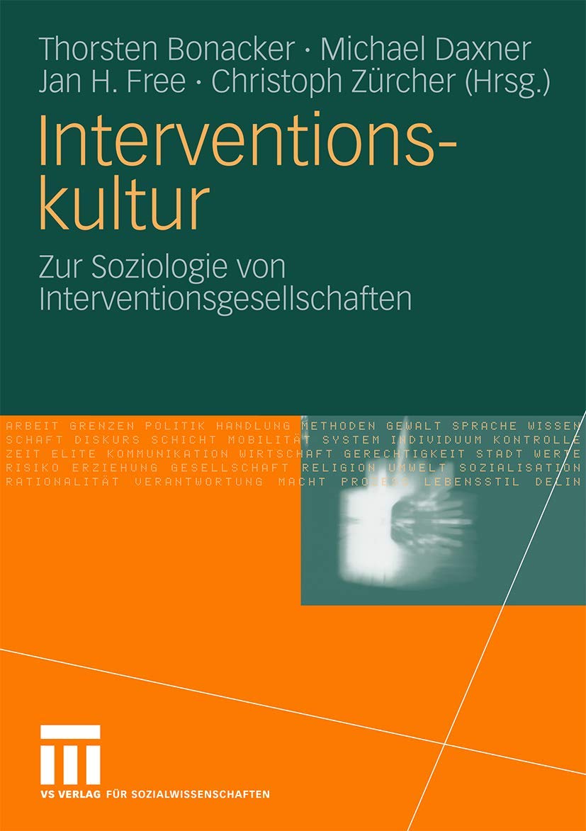 Interventionskultur: Zur Soziologie von Interventionsgesellschaften (German Edition) Law